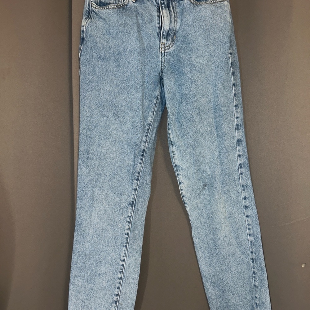 PacSun Mom Jeans Size 23 High Rise Light Wash Vintage Denim